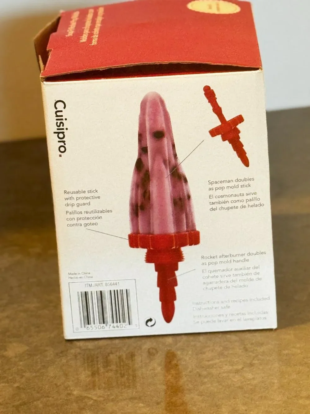 Cuisipro Snap Fit Rocket Pop Molds Set of 6 NIB Plus Animal Character Sticks
